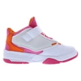 thumbnail image 2 of Nike Jordan Max Aura 4 PS Girls Shoes Size 3, Color: White/Pinksicle/Safety Orange, 2 of 3
