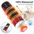 thumbnail image 4 of TLUDA Waterproof Automatic Male Masturbator Cup with 7 powerful Thrusting Sucking Modes Mens Vibrating Stroker Sex Toys Red, 4 of 7