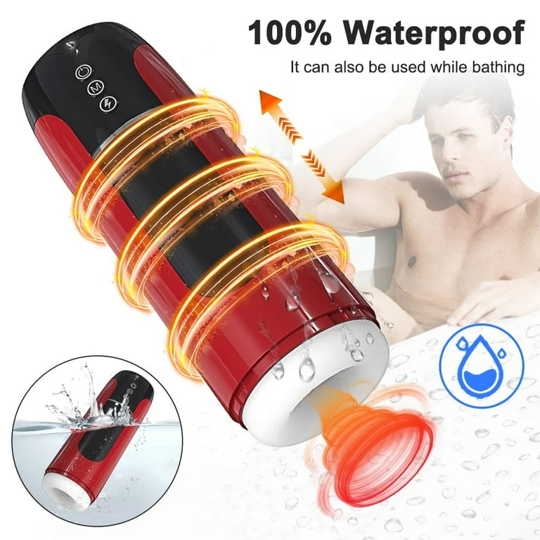 TLUDA Waterproof Automatic Male Masturbator Cup with 7 powerful Thrusting Sucking Modes Mens Vibrating Stroker Sex Toys Red - Walmart.com TLUDA Waterproof Automatic Male Masturbator Cup with 7 powerful Thrusting Sucking Modes Mens Vibrating Stroker Sex Toys Red - Walmart.com