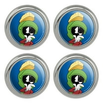 Looney Tunes Marvin The Martian Metal Craft Sewing Novelty Buttons - Set of 4