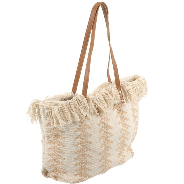 AURARMLET Tote Bag Beige Con Para Mujer Gran Capacidad Duradera Y