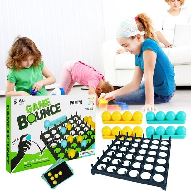 Pong Challenge Game Bounce Ball Game Jeu De Société Pour Kid Family Party  Interactive Desktop Jouet Rebondissant 