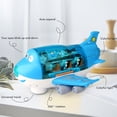 thumbnail image 2 of Jouet Avion Électrique Modèle Musical Lumineux avec Rotation à 360 Degrés pour Enfants Cadeau, 2 of 8