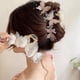 thumbnail image 3 of pinzas para el pelo con forma de mariposa, bonitas pinzas para el pelo con diseño de diamantes de imitación de perlas, pinzas grandes y elegantes para el pelo grueso o fino, pinzas de, 3 of 3
