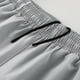 thumbnail image 5 of Mens Pantalones Cortos de Cintura Elástica con Bolsillos, Color Sólido Dibujo Casual Apretón de la Cintura Ejercicio Ventilar para el Gimnasio, 5 of 7