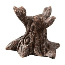 Halloween Mini Figurines Collection - Resin Tombstones, Skulls & Crows for Spooky Village Displays, Tabletop Decor & DIY Haunted Dioramas