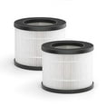 thumbnail image 1 of medify ma-18 replacement filter h13 true hepa 99.9% particle removal | 3 in 1 pre-filter, h13 hepa filter and activated carbon (2-pack), 1 of 3
