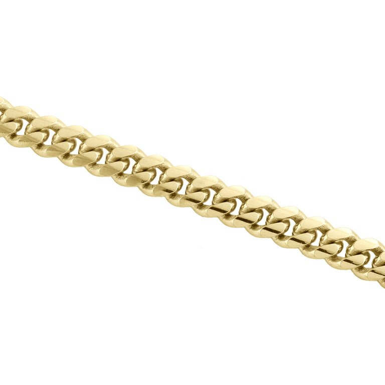 18K Yellow Gold 9.3mm Lobster Clasp with Closed Ring