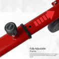 thumbnail image 4 of Hover Kart Go Kart Adjustable Seat Attachment for 6.5" Hover-Board Buggy - Red, 4 of 7