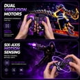 thumbnail image 4 of Switch Controller Compatible for Nintendo Switch, Switch Remote Control Replacements, Support Dual Vibration, Motion Control, Wake-up Function, 4 of 7