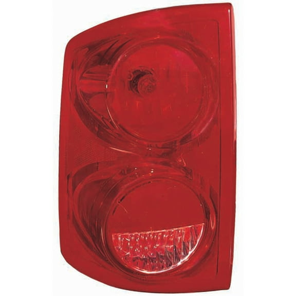 KAI New CAPA Certified Standard Replacement Driver Side Tail Light Assembly, Fits 2005-2010 Dodge Dakota