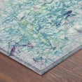 thumbnail image 3 of Addison Rugs Chantille Indoor/Outdoor Transitional Casual Teal Machine Washable Rectangle Rug, 3' x 5', 3 of 8