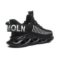 thumbnail image 6 of GSLMOLN Men's Walking Tennis Shoes for Nurses Gym Jogging Trainers Black US size 10, 6 of 6