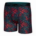 thumbnail image 3 of Ed Hardy Mens Underwear Boxer Briefs Comfortable, Breathable, Stylish Design 4 Pack, Colorful Prints, XLarge, 3 of 4