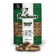 PureSnacks Freeze Dried Beef Liver Dog Treats, 5 oz.