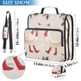 thumbnail image 2 of FORMRS Zipper Binder with Shoulder Strap 2-inch Ring 500 Sheet Capacity File Bag, Winter Geese, 2 of 5