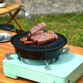 thumbnail image 2 of BBQ Grill Pan Non Stick Aluminum BBQ for Outdoor Cooking,Stove top Grill campin Grills and Trays,Barbecue for Outdoor, 2 of 7