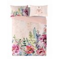 thumbnail image 1 of Gouchee Home Chiba King Duvet Cover Set – 3‑Piece Floral Watercolor Print, Reversible Blush Pink, 100% OEKO‑TEX Certified Cotton, 1 of 2