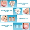 thumbnail image 4 of Ingrown Toenail Removal Kit, Professional Ingrown Toenail Tool Kit Includes Ingrown Toenail Corrector Drops, Corrector Patch, Toenail Clipper, Nail File Lifter Pedicure Tools, 4 of 4