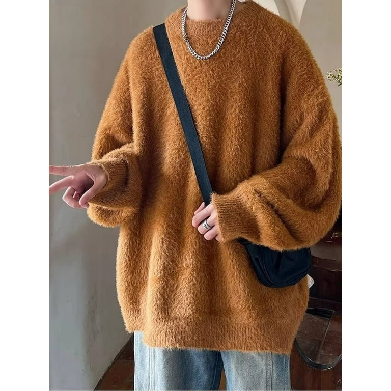 当日発送AM1433 Fluffy loose knit logo AP puffy knit – BUNNY APARTMENT