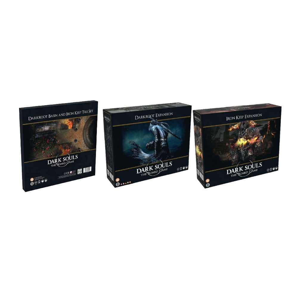 Dark Souls The Board Game Bundle Darkroot, Iron Keep and Tiles