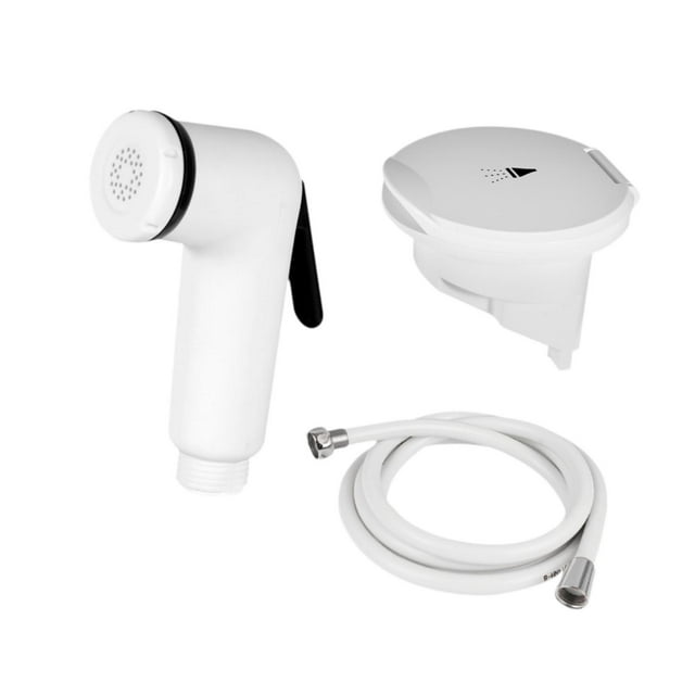 Cabezal de ducha de mano genérico con accesorios de manguera instalación simple sellado de rendimiento piezas multipropósito para viajar , Manguera Manguera de 2.5m
