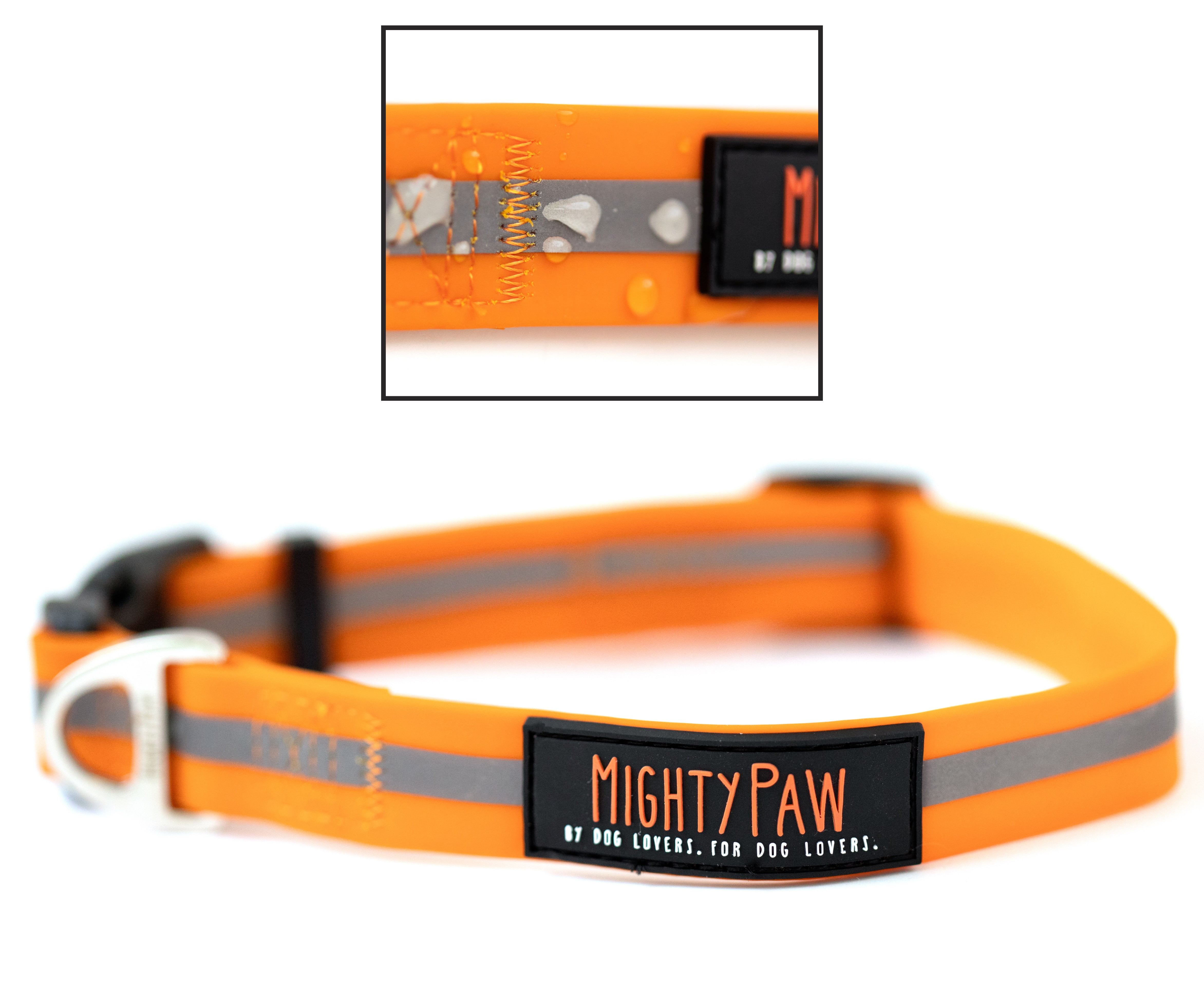 waterproof reflective dog collars