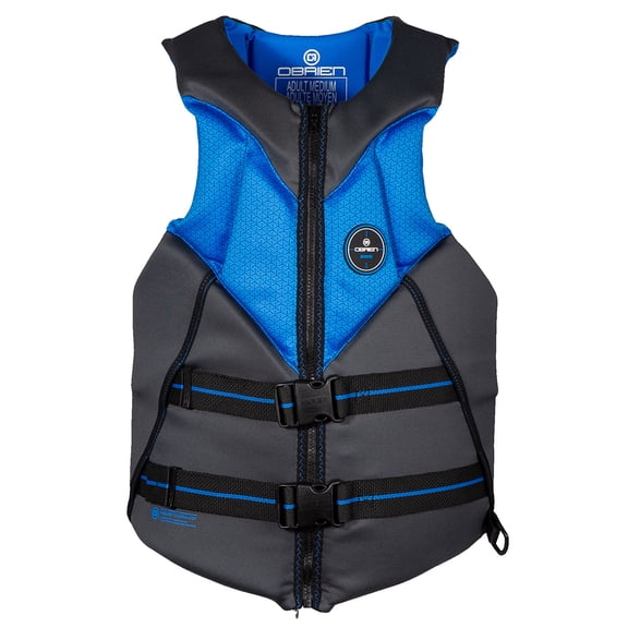 O'Brien Vest Aviator Mens Blue - L (40"-44")