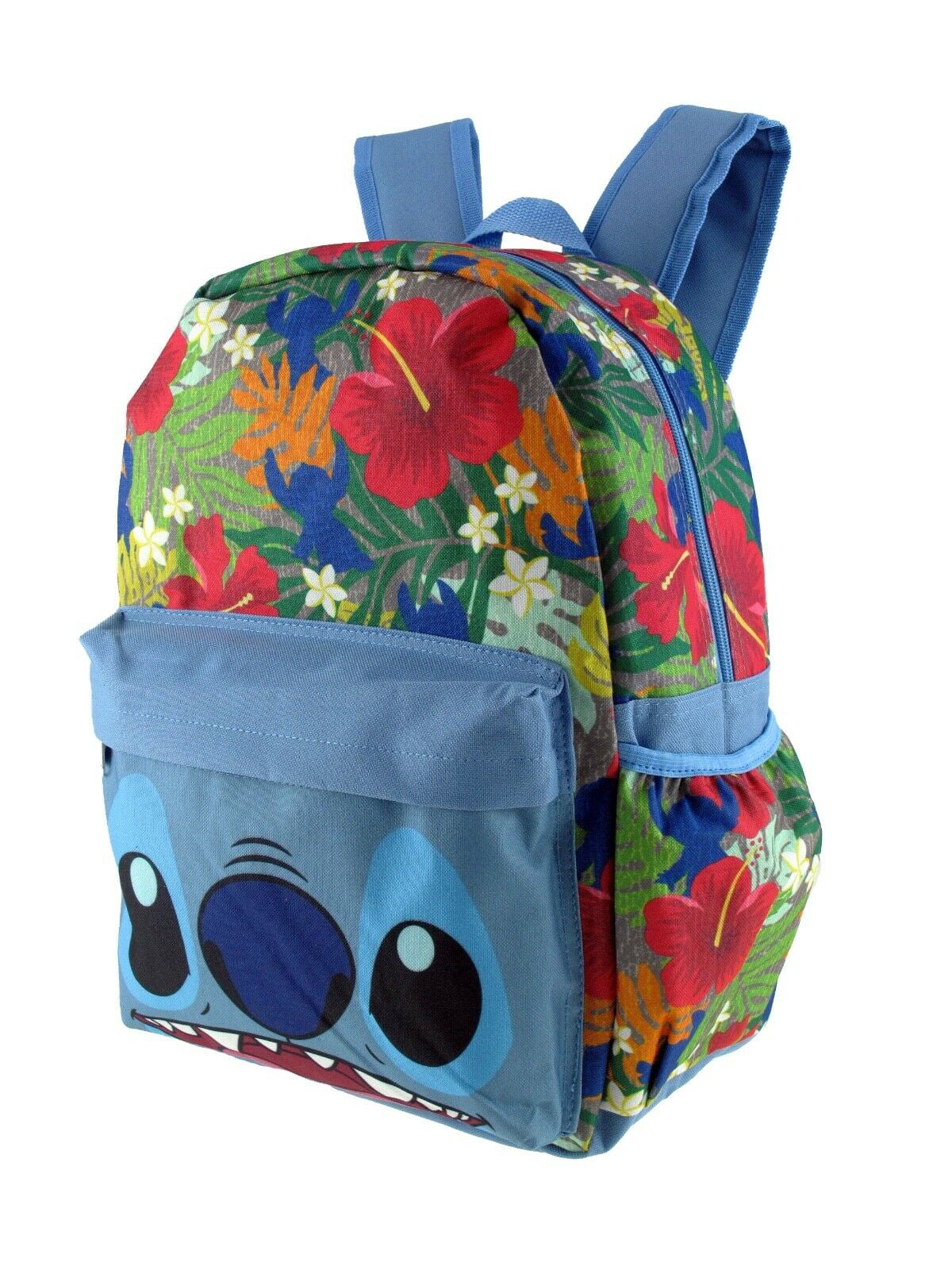 Disney Lilo And Stitch 4 Piece Backpack Girls | Kids Boys Alien Character  3D Ears Rucksack Lunch Bag Pencil Case And Water Bottle | Back to School  Bag