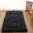 thumbnail image 4 of HA-EMORE Futon Mattress Japanese Floor Mattress Sleeping Mattress for Floor Foldable Mattress Tatami Mat Roll Up Mattress Camping Mattress Pad, 4 of 9