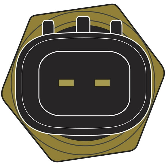 Global Parts Distributors 1712493 Engine Coolant Temperature Sensor