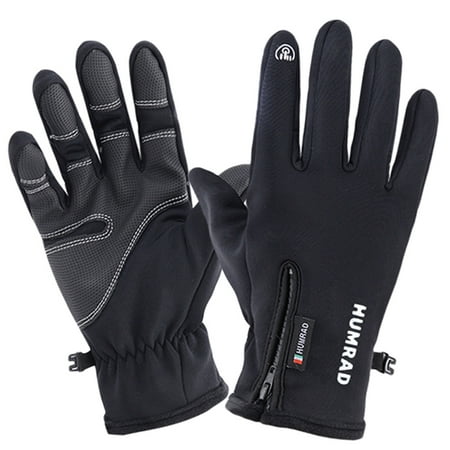 Image of Skiing Gloves 1 Pair Windproof Gloves Cycling Gloves Winter Gloves Touch Screen Gloves
