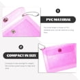 thumbnail image 3 of OUNONA Billetera Con En PVC Morado Para Almacenamiento De Monedas Y Cosméticos, 3 of 6