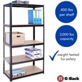 Garage Shelving Units Heavy Duty Racking Shelves for Storage 1 Bay