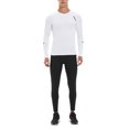 thumbnail image 6 of Mens Thermal Underwear Heated Base Layer Set Thermal Underwear Mens Thickening Pant Set Base Layer Men White S, 6 of 7