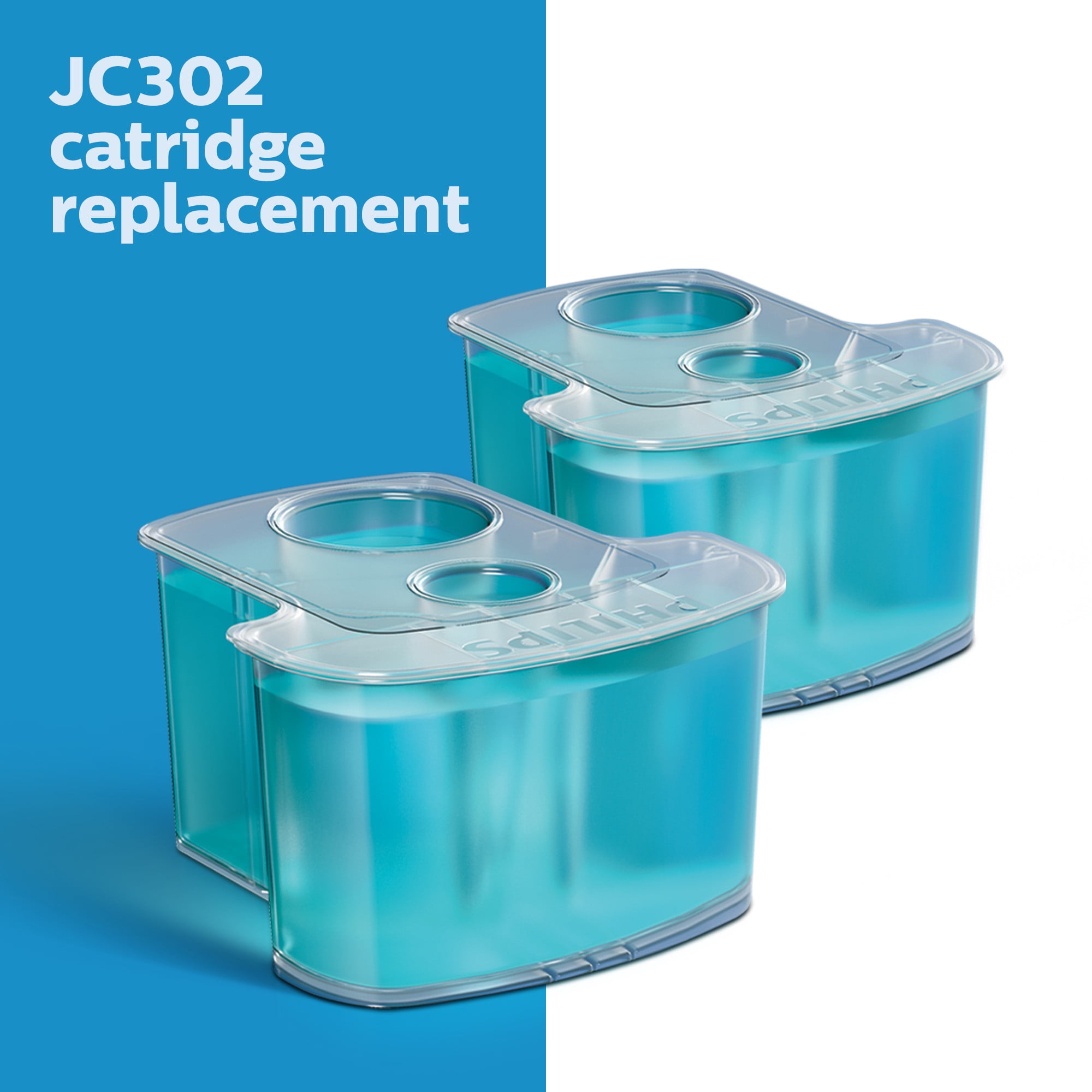 Philips Norelco Cleaning Cartridges For Smartclean System, JC302/52