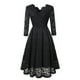 thumbnail image 3 of Vestidos de mujer de los años 50, vestidos festivos de encaje, vestidos de noche, vestidos de fiesta vintage, vestidos de cóctel cortos de corte A (talla 34-48) (embalaje reutilizable), 3 of 5