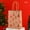 B, variant on 12 Pcs Christmas Kraft Paper Bag Bronzing Gift Bags Red Foil Gift Treat Goodie Bag with Handle for Holiday New Year Party Packaging Decor