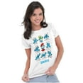 thumbnail image 3 of Smurfs Squad Papa Smurfette Cartoon Women's T Shirt Ladies Tee Brisco Brands S, 3 of 5