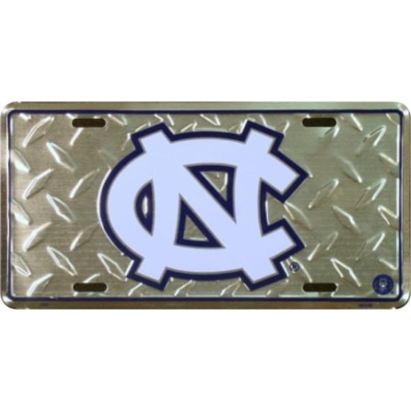 North Carolina Tarheels Diamond License Plate