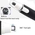 thumbnail image 6 of Battery-Powered Nose Hair Trimmer with 360° Rotating Blades, Easy to Clean and Portable for Men, 6 of 10