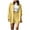 Yellow, variant on LYXSSBYX 2 Piece Sets for Women Summer Women's Summer Two Piece Neck Long Sleeve Shirt High Waist Drawstring Large Shorts Casual Set