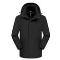 thumbnail image 2 of Womens Winter Coats Womens Fall Fashion 2025 Women Detachable Cap And Windproof Thick Three-in-one Jacket Outdoor Sports Warm Jacket, 2 of 6