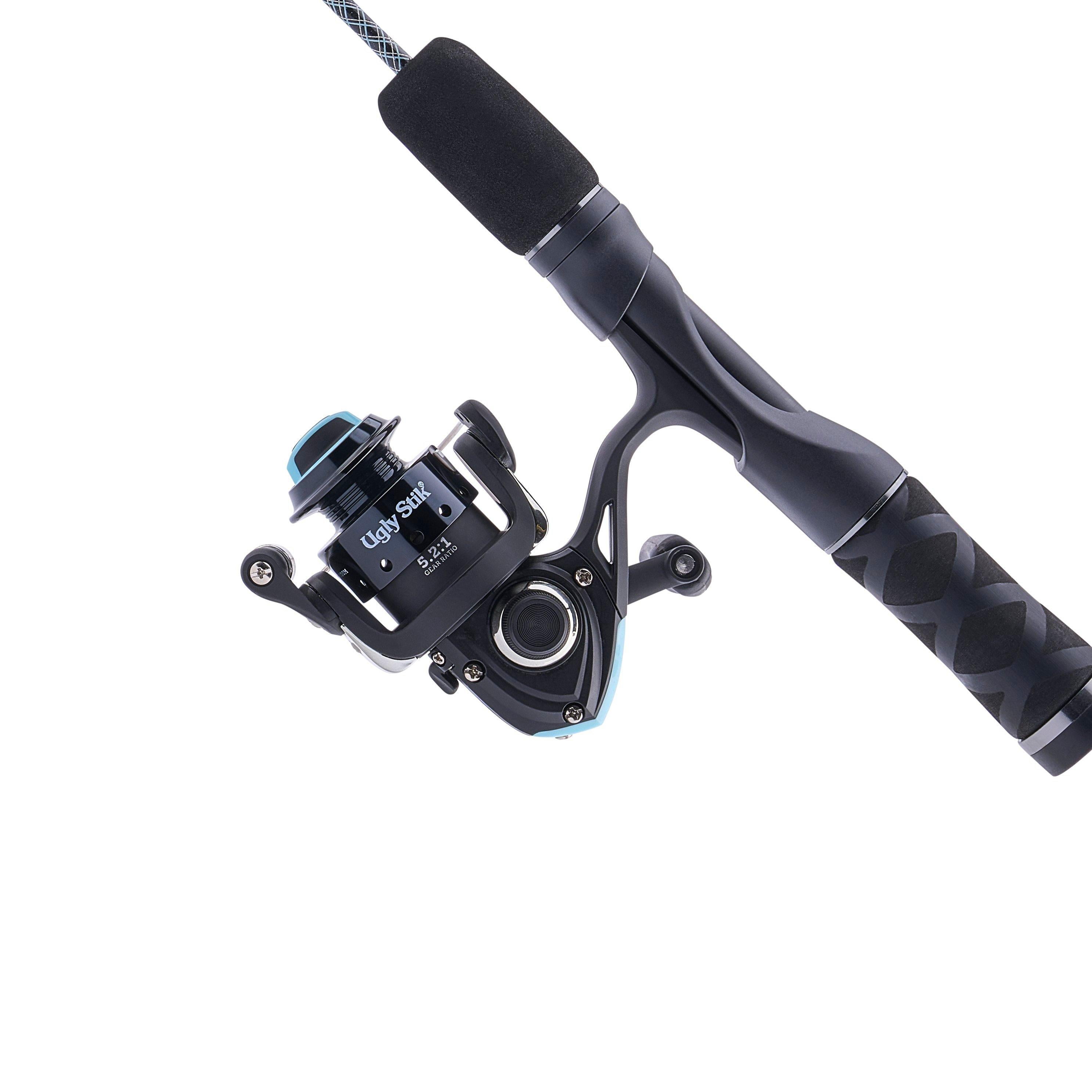 Ugly Stik GX2&nbsp;Ice Spinning Fishing Combo, 28" Medium Rod, 2000 Size Reel