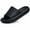 Black, variant on Litfun Cloud Slide Sandals for Women Men Summer Shower Shoes Soft Pillow Slippers Arch Support Beach Slides, Sand