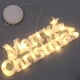 thumbnail image 5 of Lámpara de plástico con letras de , lámpara para árbol de Navidad, colgante, , césped, patio, porche, decoración, blanco Colco Letra de luz, 5 of 7