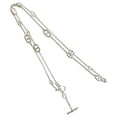 thumbnail image 4 of Pre-Owned HERMES Chaine d'Ancre Farandole Necklace in 925 Sterling Silver with Chain, 95127, 4 of 5
