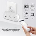 thumbnail image 5 of Enchufe inteligente Wifi 2 salidas 2 puertos de carga USB adaptador de enchufe Feliz Sencillez, 5 of 5