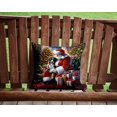 thumbnail image 4 of Carolines Treasures DAC4122PW1414 14 x 14 in. Greater Swiss Mountain Dog & Santa Claus Throw Pillow, 4 of 6