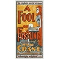 thumbnail image 3 of Strobridge and Co 11x18 Black Modern Framed Museum Art Print Titled - A Fool of Fortune (1896), 3 of 5